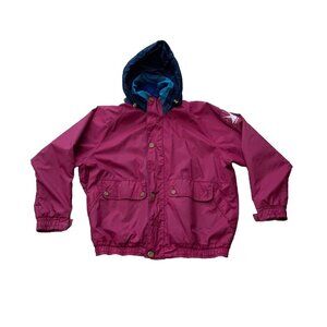 Helly Hansen-Twin Sails Jacket Windbreaker 90s Burgundy Men’s Size 54